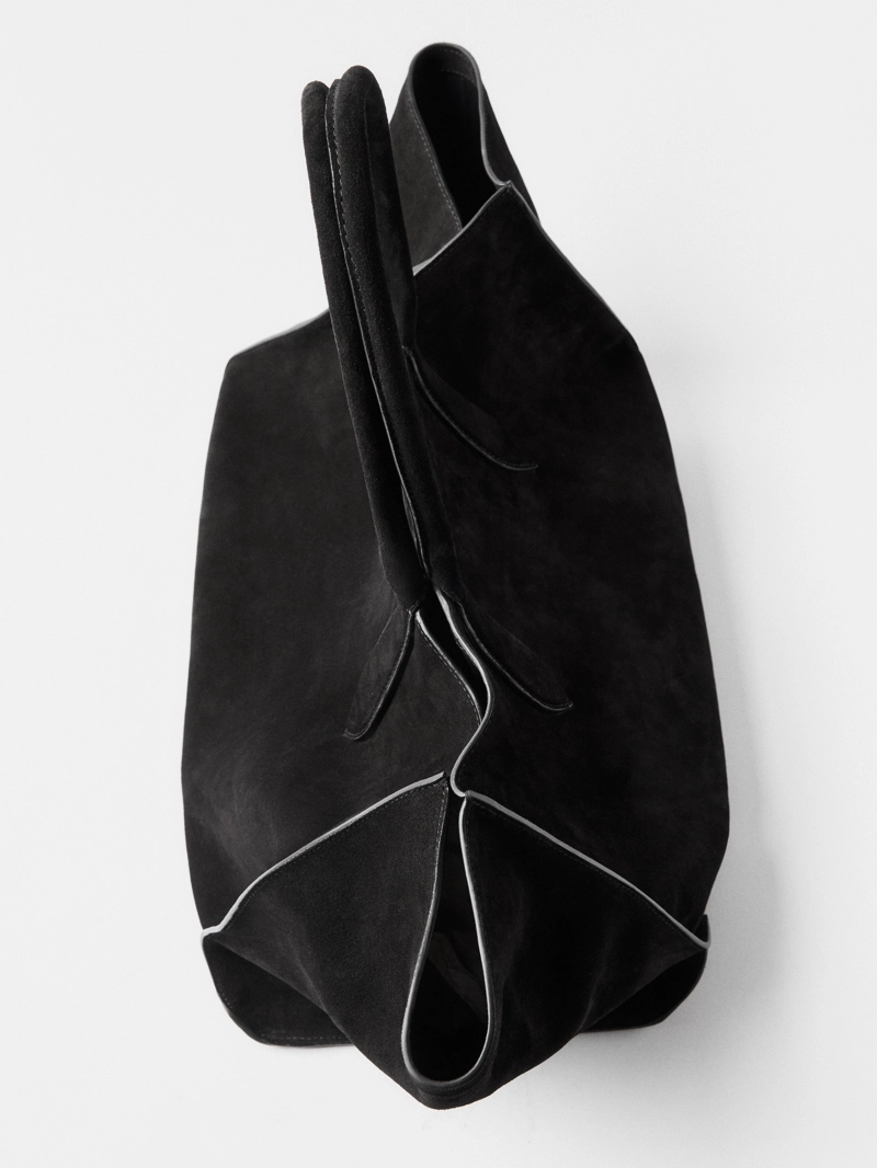 Сумка maxi xl из замши - limited