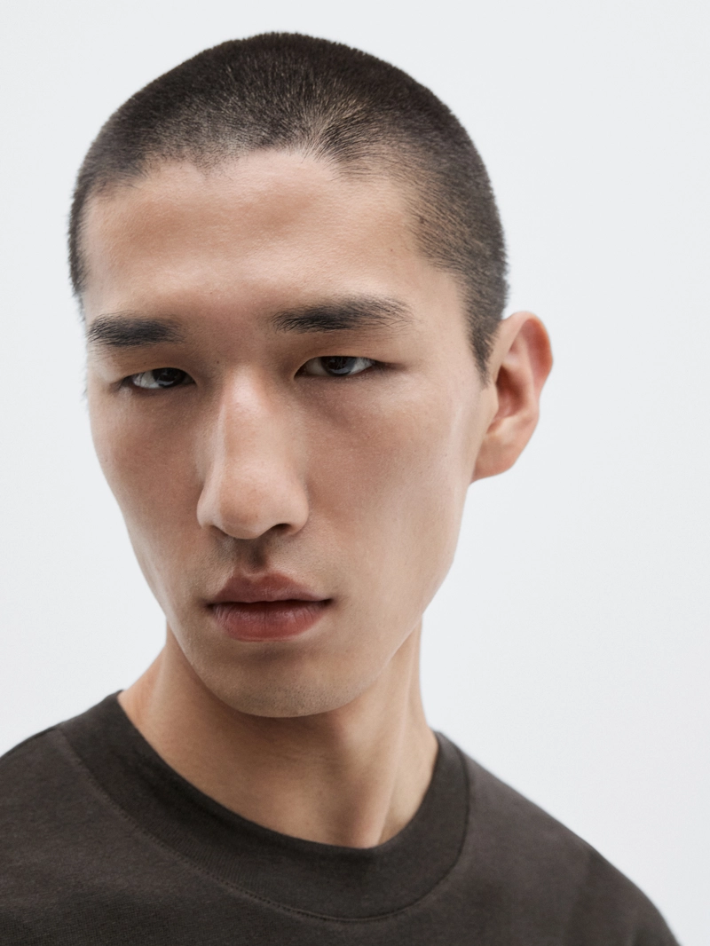 Футболка из хлопкового микса с коротким рукавом - limited