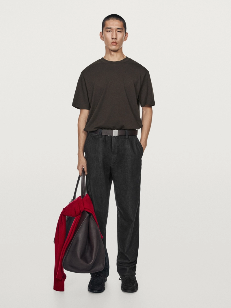 Футболка из хлопкового микса с коротким рукавом - limited