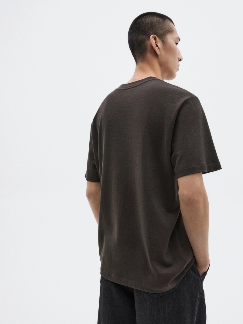 Футболка из хлопкового микса с коротким рукавом - limited