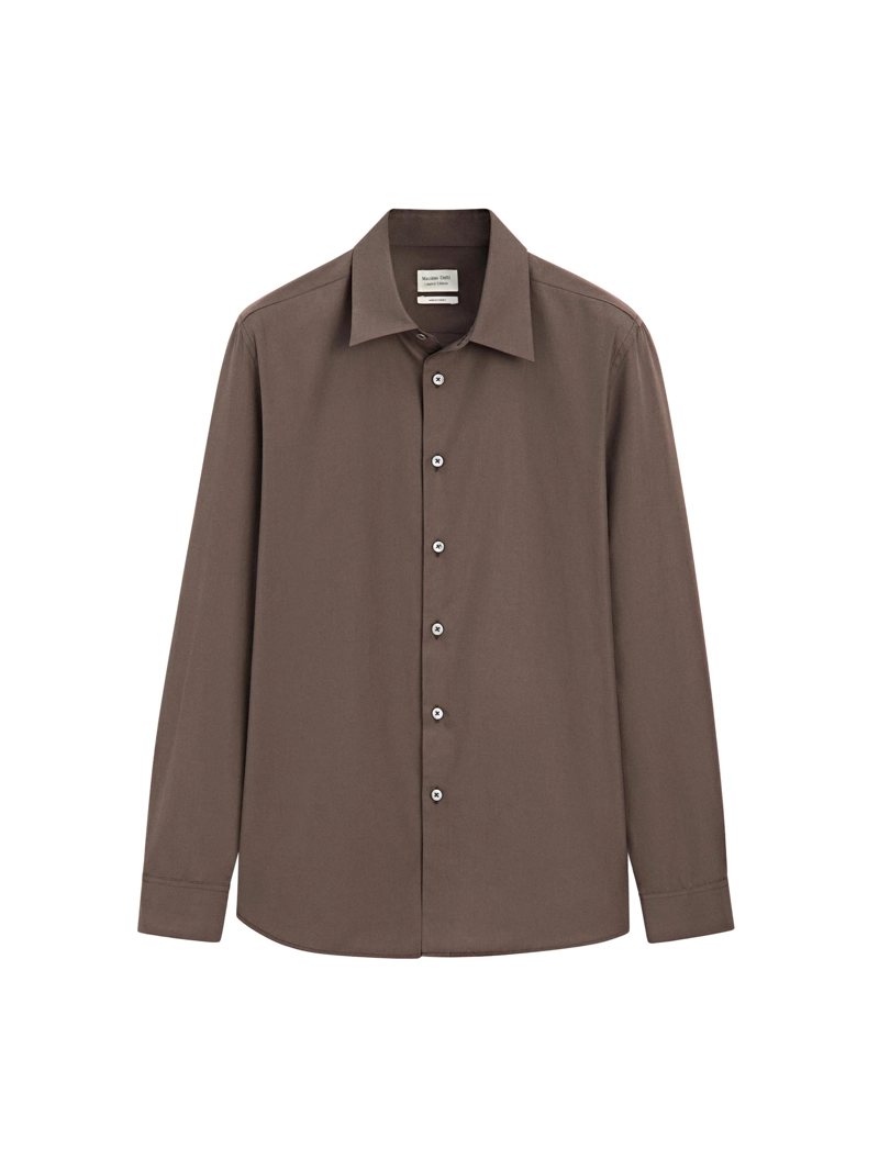 Рубашка свободного кроя из 100% хлопка - limited