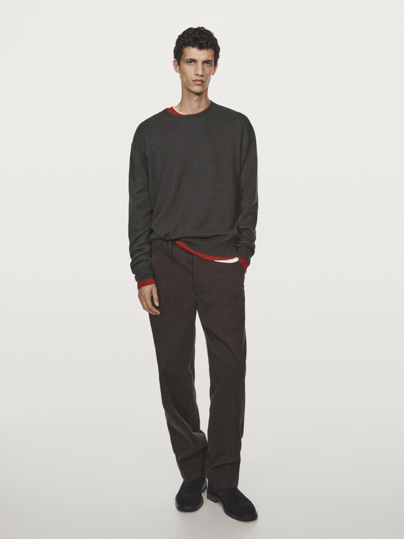 Свитер из шерсти и кашемира