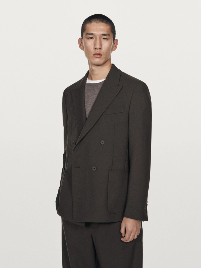 Пиджак с заостренными лацканами - limited