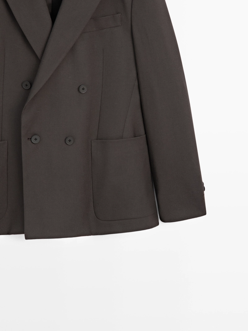 Пиджак с заостренными лацканами - limited