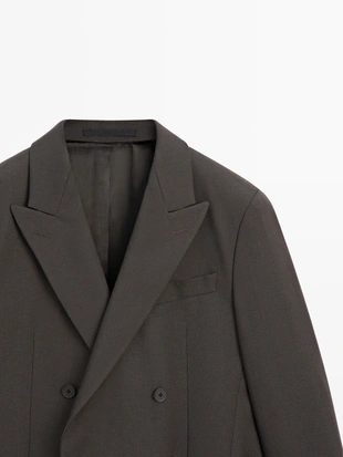 Пиджак с заостренными лацканами - LIMITED- Заказать в России