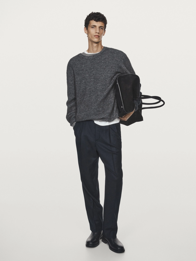 Свитер из альпакиевой смеси