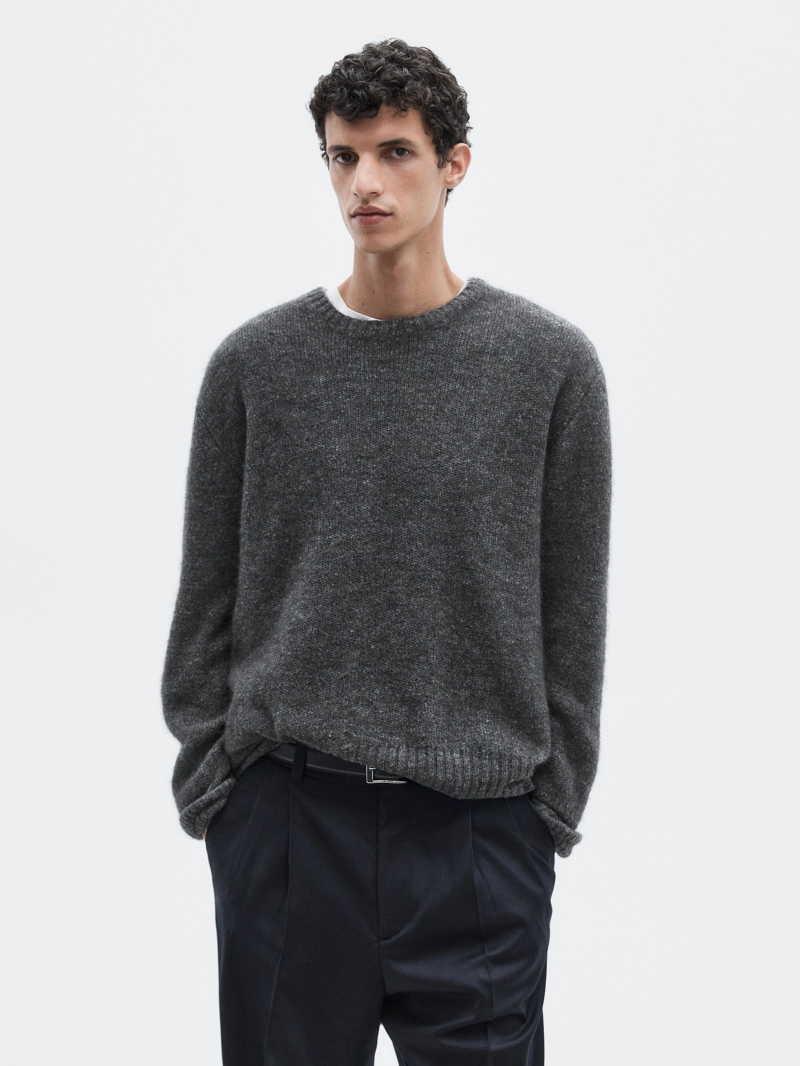 Свитер из альпакиевой смеси