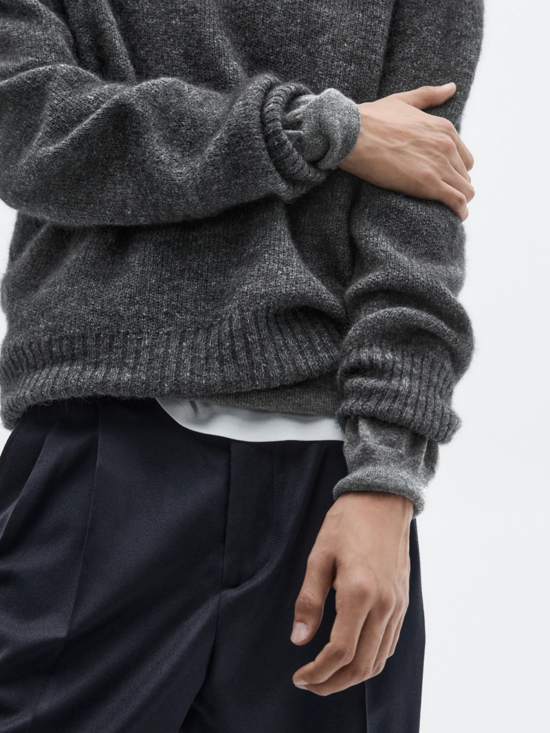 Свитер из альпакиевой смеси