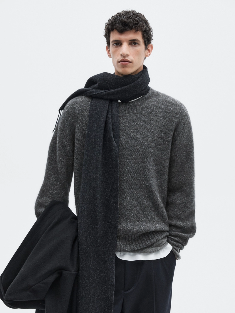 Свитер из альпакиевой смеси