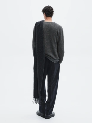 Свитер из альпакиевой смеси- Заказать в России