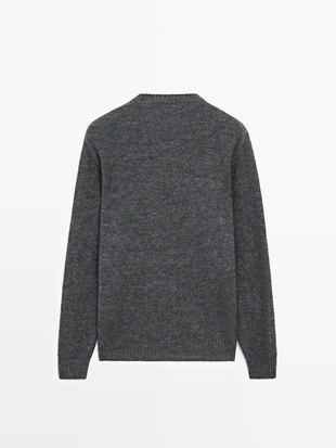 Свитер из альпакиевой смеси- Заказать в России