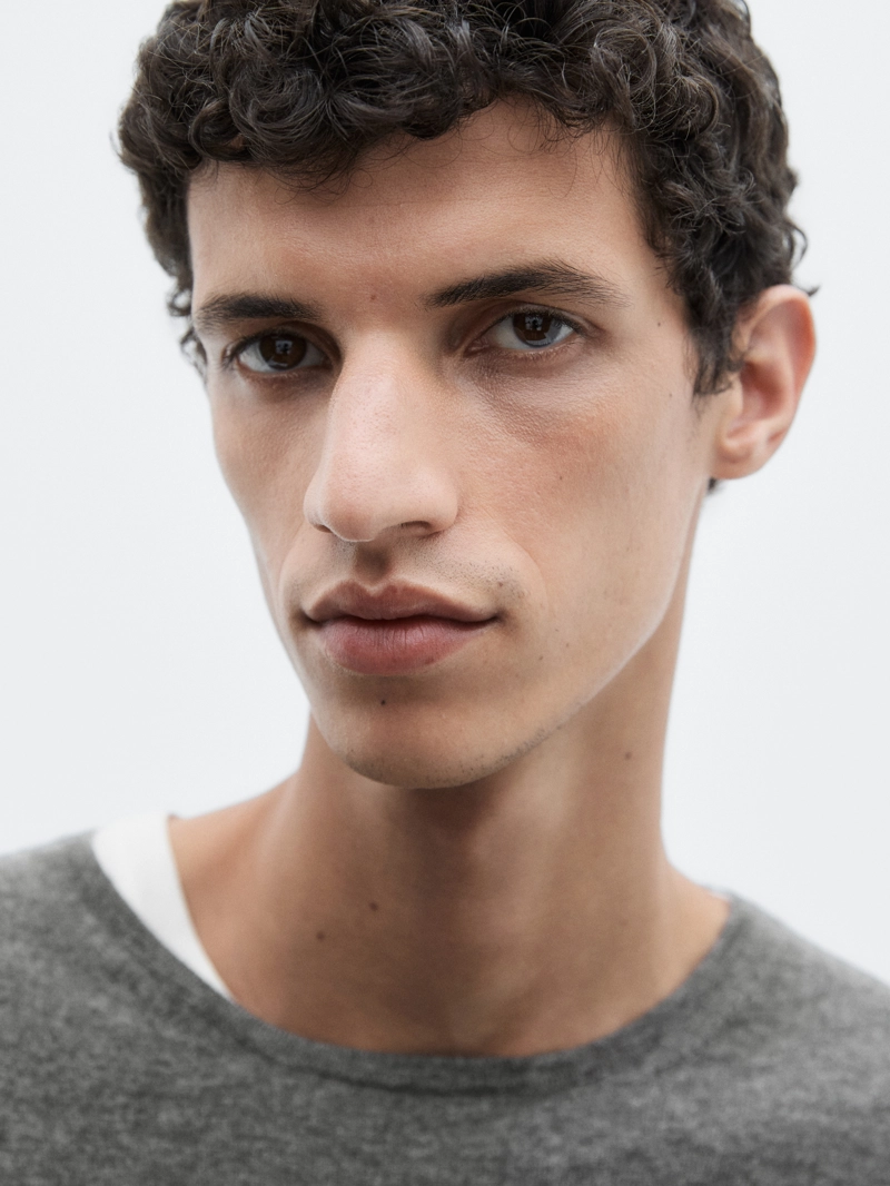 Свитер с круглым вырезом из 100% кашемира - limited