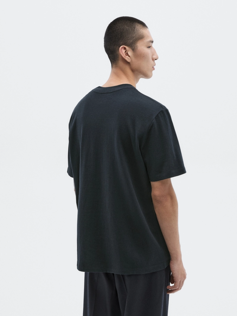 Футболка из хлопкового смесового материала с коротким рукавом - limited