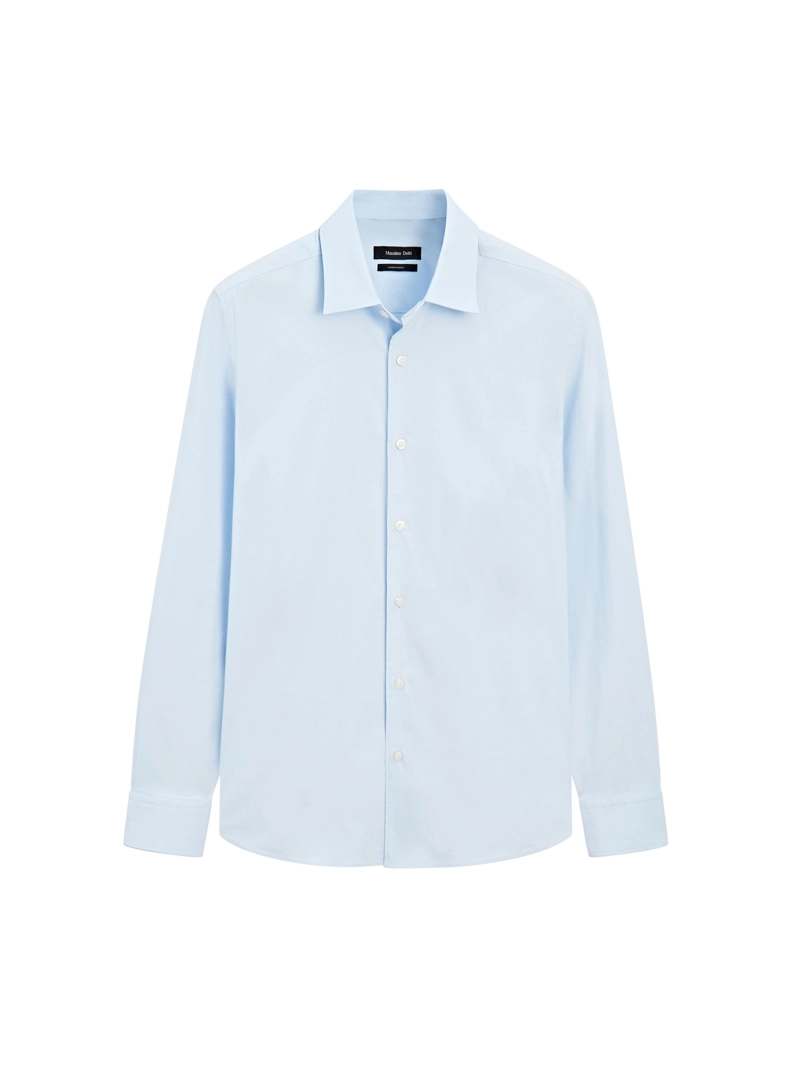 Рубашка slim fit stretch