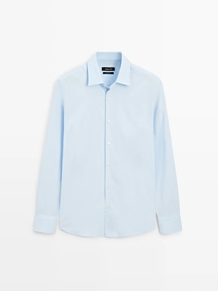 Рубашка SLIM FIT STRETCH- Заказать в России