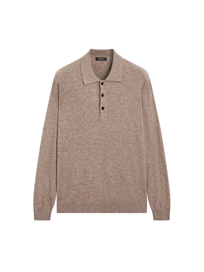 Свитер из смесовой шерсти йака