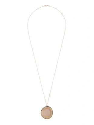 Ожерелье с подвеской из прозрачного камня- Заказать в России