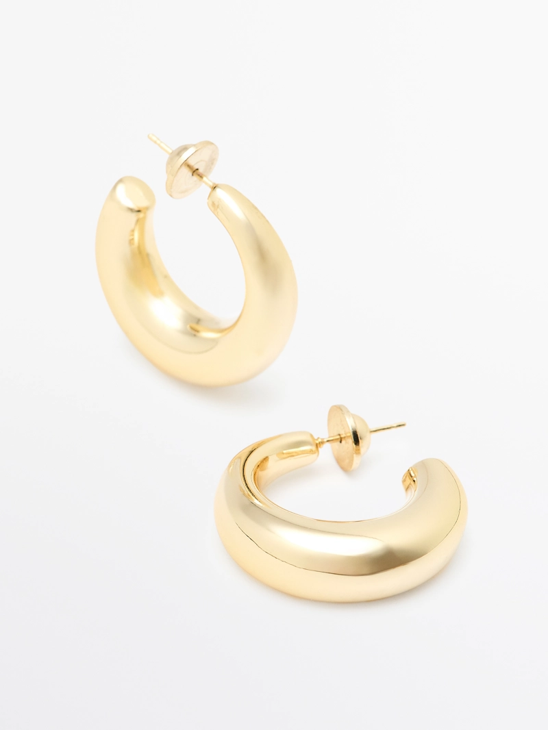 Серьги-кольца