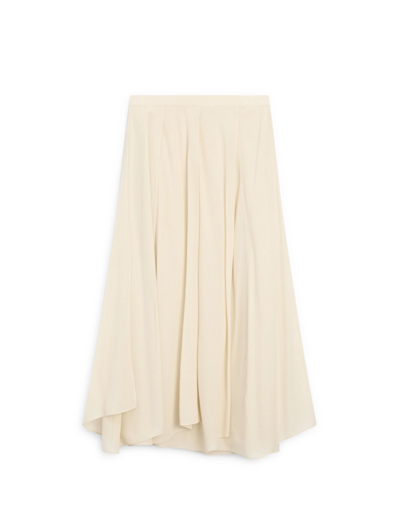 Юбка миди с оборками