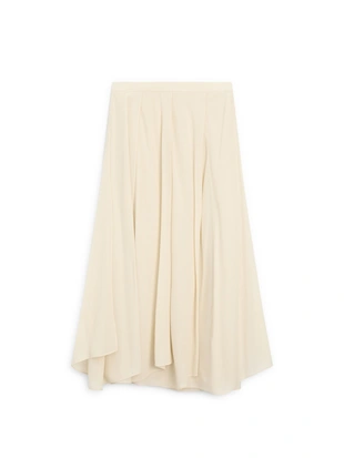 Юбка миди с оборками- Заказать в России