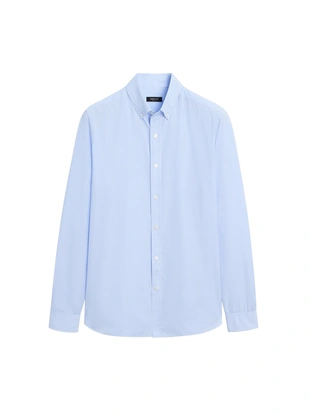 Рубашка с прямым кроем в полоску- Заказать в России