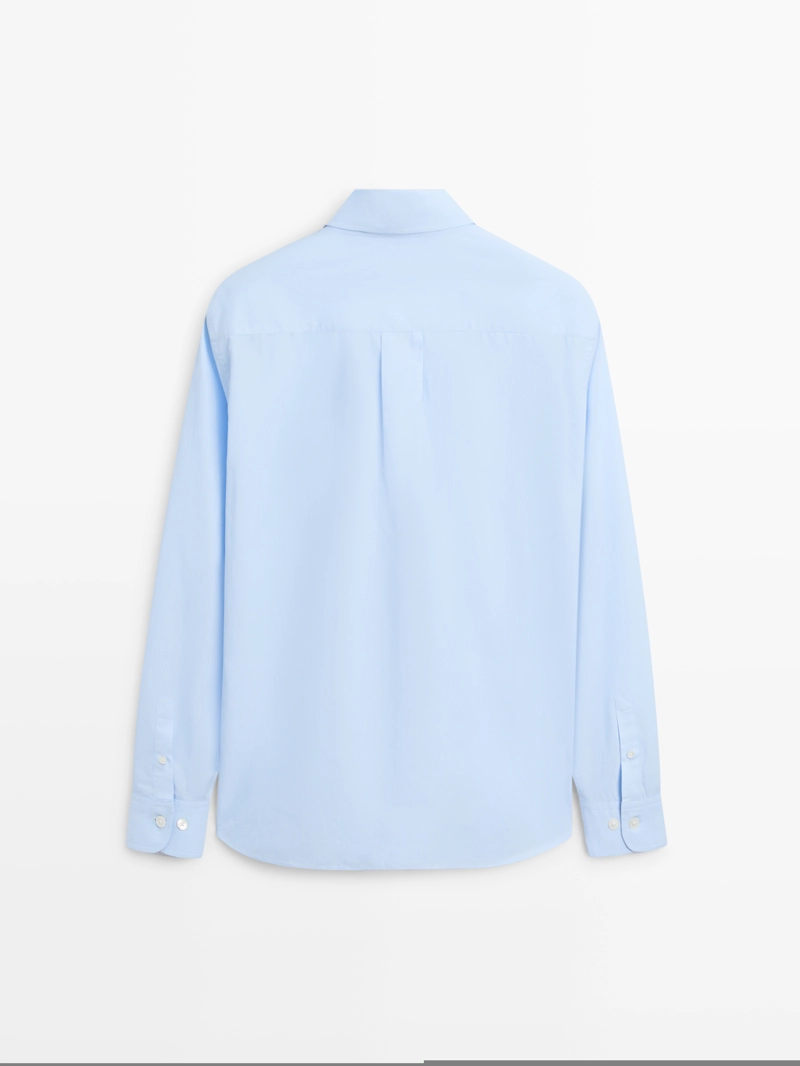 Рубашка в полоску regular fit