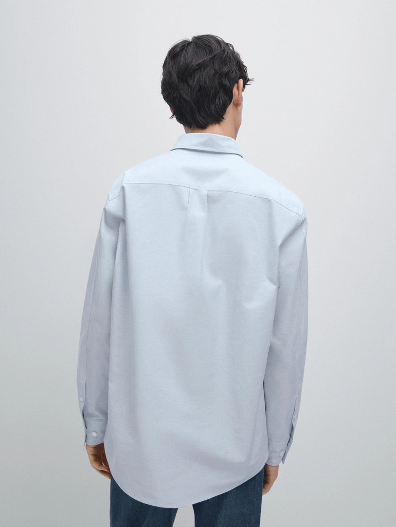 Рубашка oxford с регулярной посадкой