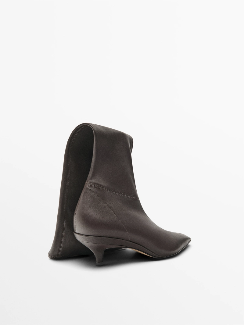 Ботильоны на каблуке - limited edition