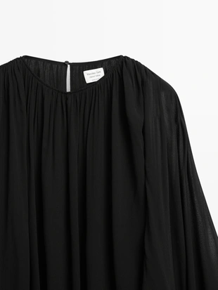 Блуза с воздушным шаром - LIMITED- Заказать в России