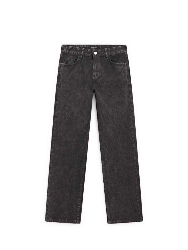 Джинсы regular fit средней посадки