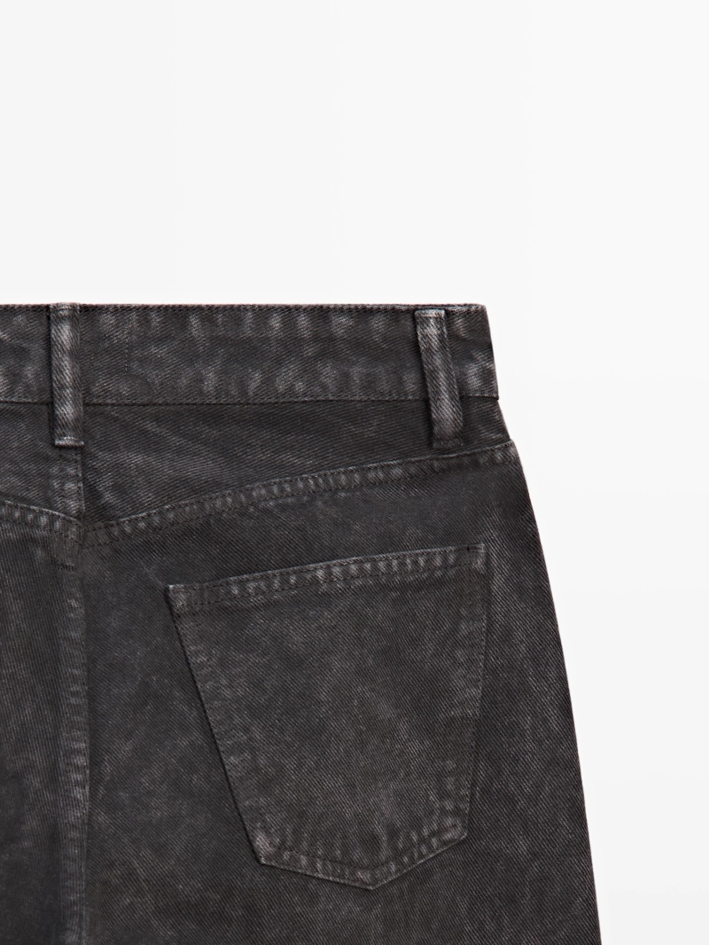 Джинсы regular fit средней посадки