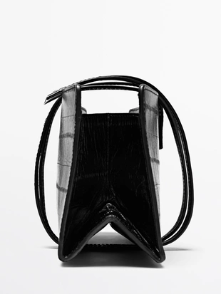 Сумка из текстурированной кожи- Заказать в России