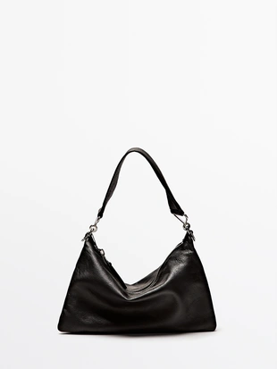 Сумка из мягкой кожи с отделениями- Заказать в России