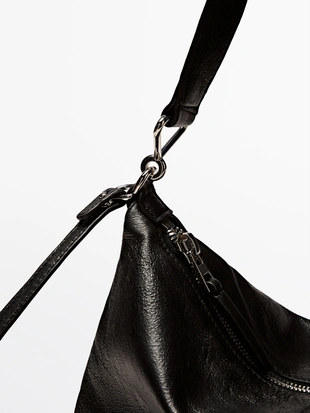 Сумка из мягкой кожи с отделениями- Заказать в России