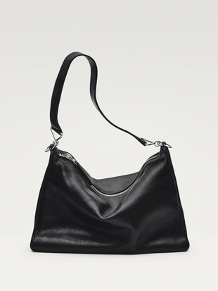 Сумка с крупным отделением из кожи- Заказать в России