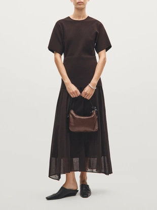 SMALL NAPPA LEATHER BAG- Заказать в России