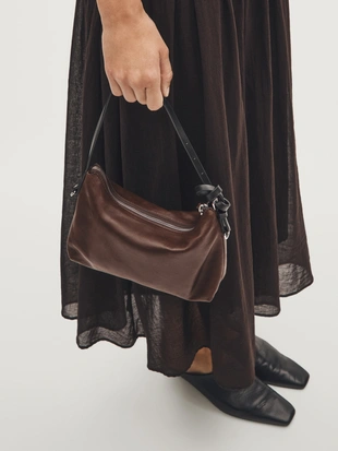 SMALL NAPPA LEATHER BAG- Заказать в России