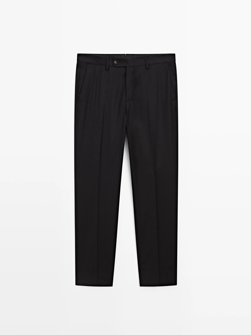 Брюки для костюма из шерстяной смеси
