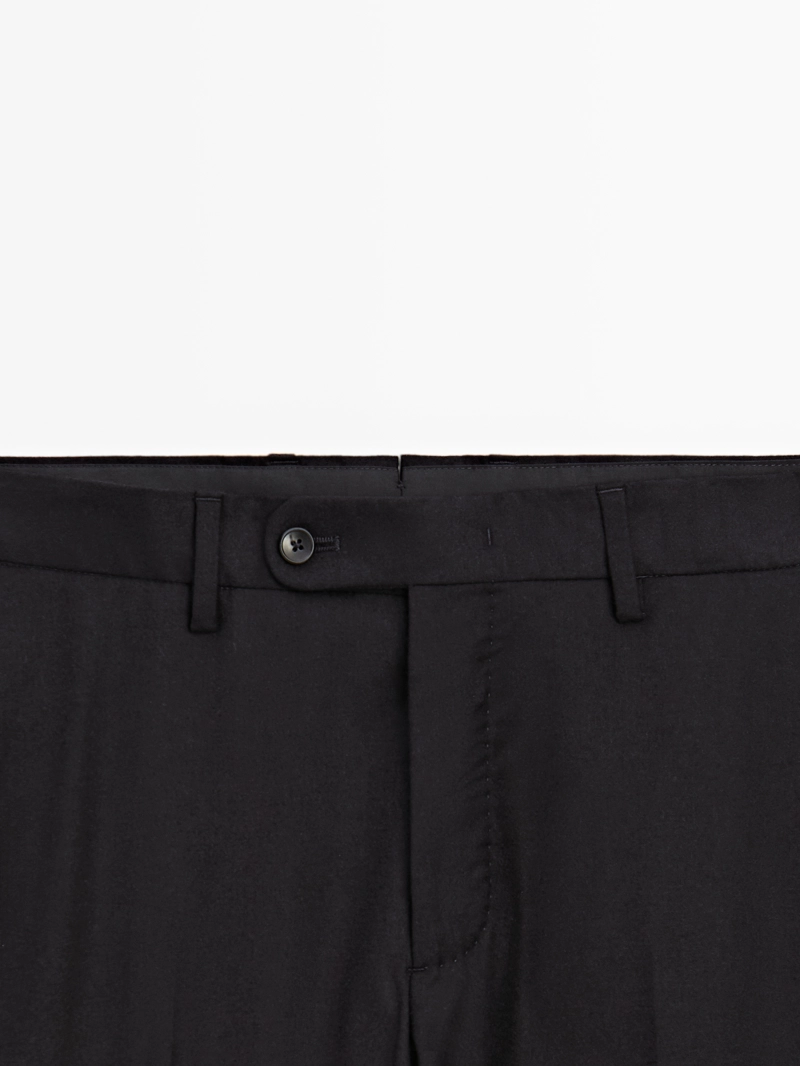 Брюки для костюма из шерстяной смеси