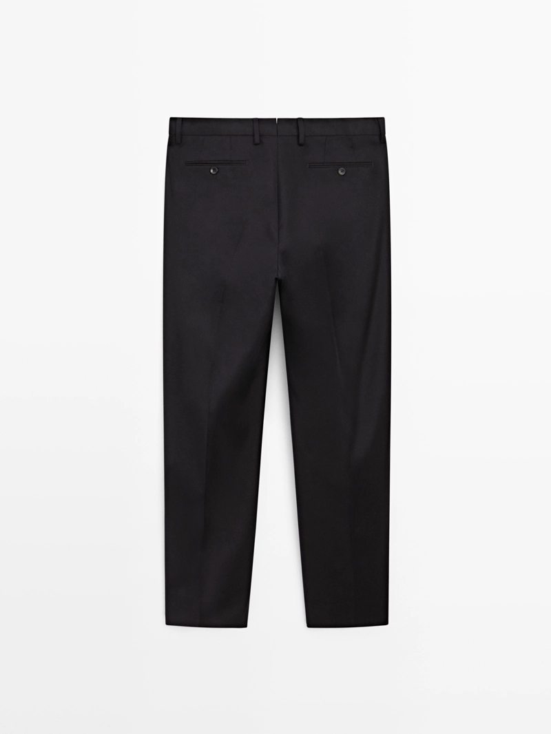 Брюки для костюма из шерстяной смеси