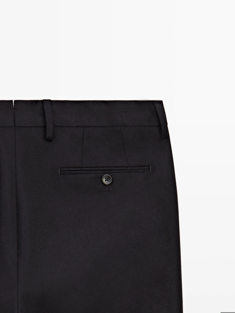 Брюки для костюма из шерстяной смеси