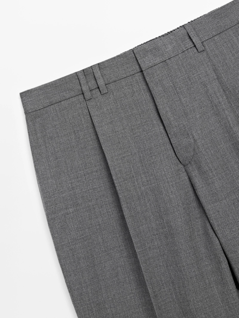 Брюки свободного кроя