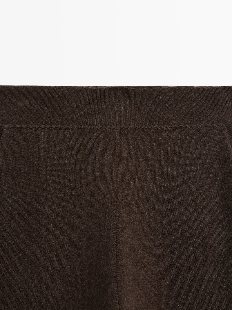 Брюки 100% кашемировые свободного кроя