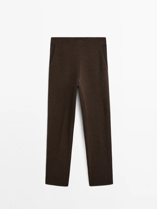 Брюки 100% кашемировые свободного кроя- Заказать в России