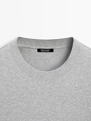 100% хлопковая майка с круглым вырезом- Заказать в России