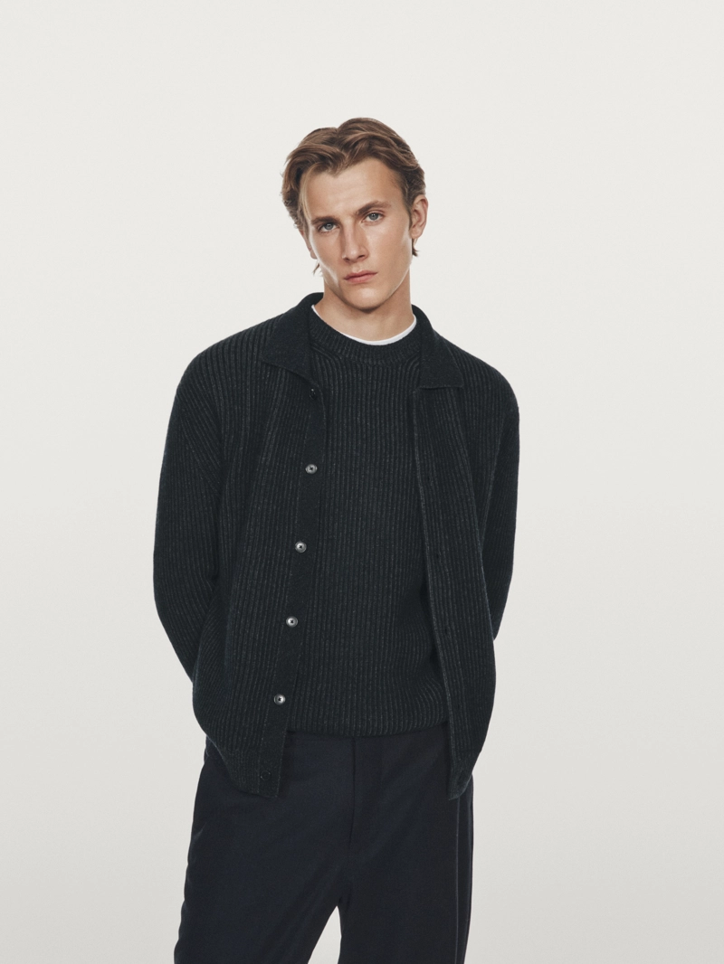 Кардиган из шерстяной смеси