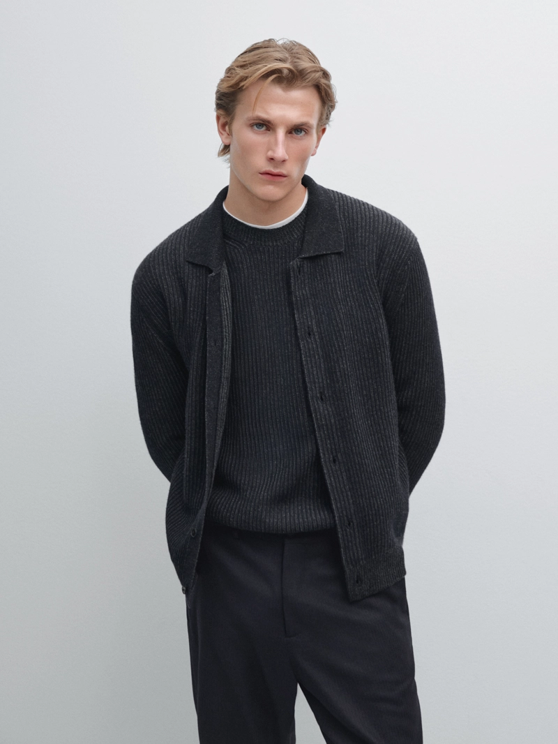 Кардиган из шерстяной смеси