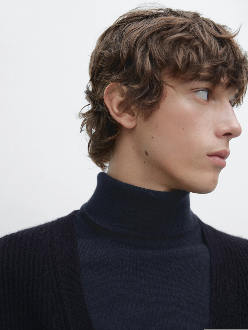 Кардиган из кашемирово-шерстяной пряжи