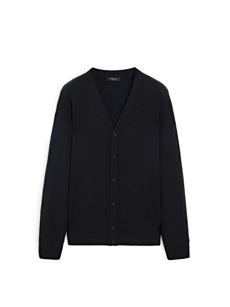 Кардиган из кашемирово-шерстяной пряжи