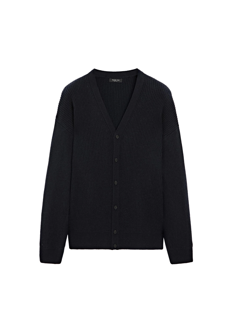 Кардиган из кашемирово-шерстяной пряжи